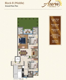 Aura-Homes-Block-B-2BHK-GF-Mid