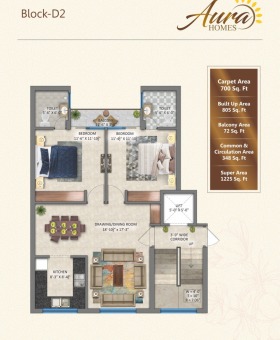 Aura-Homes-Block-D2-2BHK